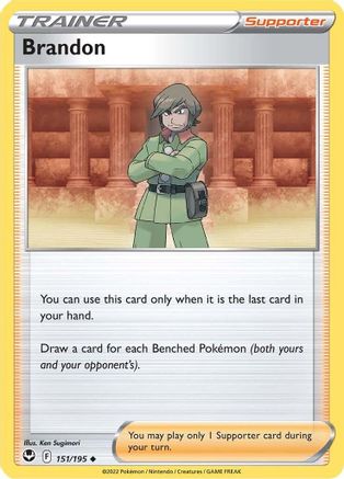 SWSH12 Silver Tempest 151/195 Brandon - Uncommon