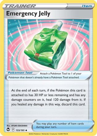 SWSH12 Silver Tempest 155/195 Emergency Jelly - Uncommon
