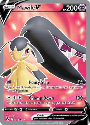 SWSH12 Silver Tempest 178/195 Mawile V (Full Art) - Holofoil - Ultra Rare