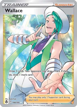SWSH12 Silver Tempest 194/195 Wallace (Full Art) - Holofoil - Ultra Rare