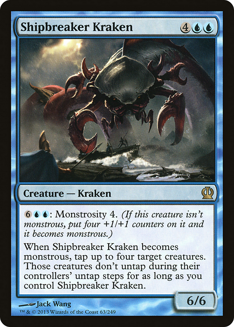 Theros - (THS-063) - Shipbreaker Kraken