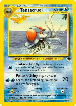 Southern Islands 010/18 Tentacruel - Promo