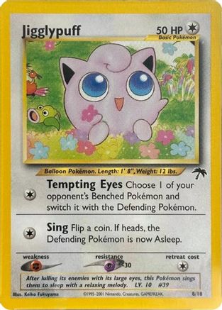 Southern Islands 008 Jigglypuff - Promo