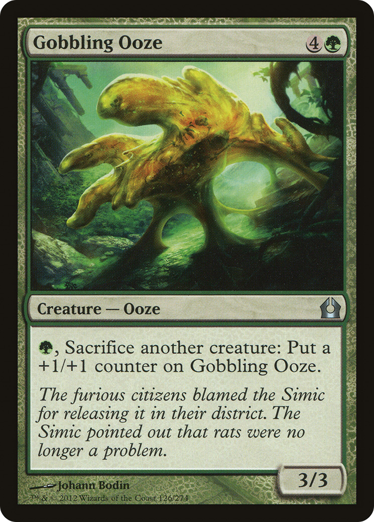 Return to Ravnica - (RTR-126) - Gobbling Ooze