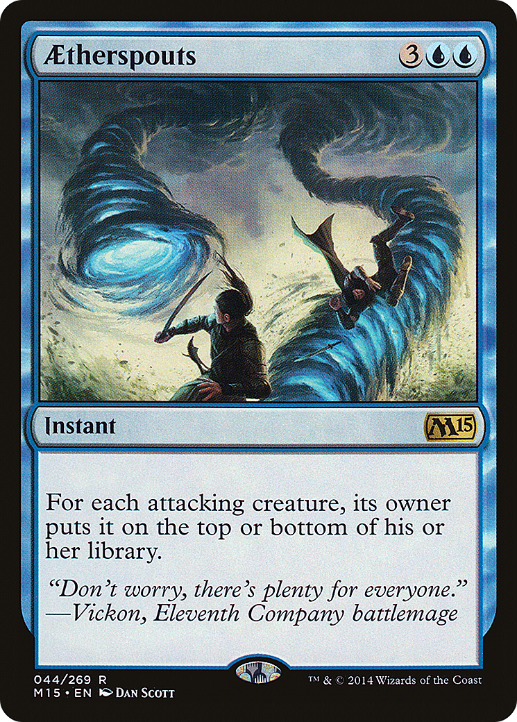 Magic 2015 - (M15-044) - Aetherspouts Foil
