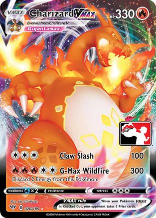 Prize Pack Series Cards Charizard VMAX - Holofoil - Ultra Rare