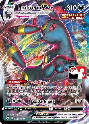 Prize Pack Series Cards Umbreon VMAX - Holofoil - Ultra Rare