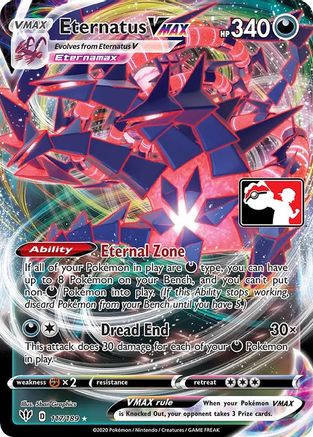 Prize Pack Series Cards Eternatus VMAX - Holofoil - Ultra Rare
