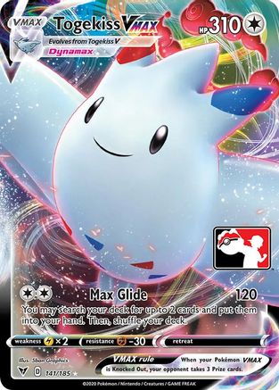 Prize Pack Series Cards Togekiss VMAX - Holofoil - Ultra Rare