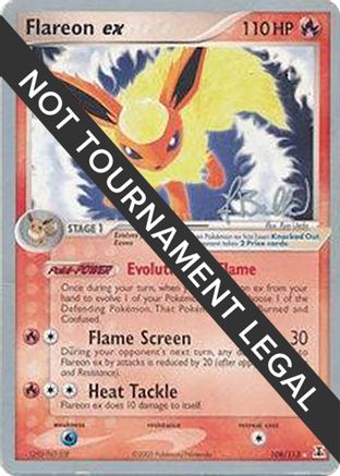World Championship Decks 108 Flareon ex - 2006 (Jimmy Ballard) - Ultra Rare