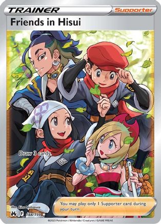 Crown Zenith 148/159 Friends in Hisui (Full Art) - Holofoil - Ultra Rare