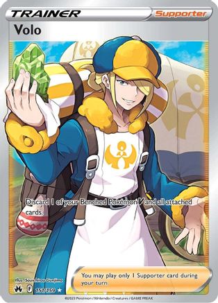 Crown Zenith 151/159 Volo (Full Art) - Holofoil - Ultra Rare