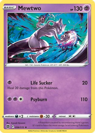 Miscellaneous Cards & Products 056/172 Mewtwo - Holofoil - Promo