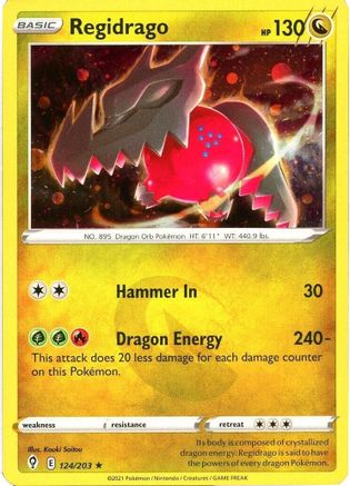Miscellaneous Cards & Products 124/203 Regidrago - Holofoil - Holo Rare