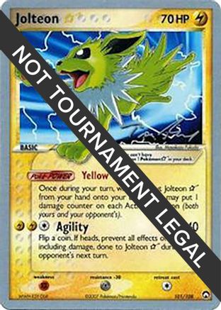 World Championship Decks 101 Jolteon Star - 2007 (Tom Roos) - Rare