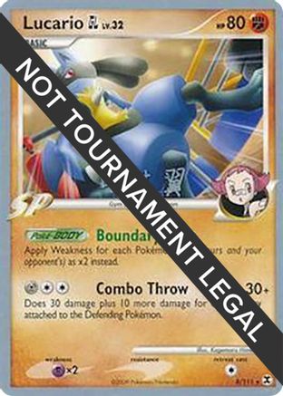 World Championship Decks 008 Lucario GL - 2009 (Tsubasa Nakamura) - Rare