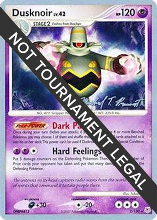World Championship Decks 002 Dusknoir - Rare
