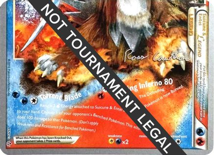 World Championship Decks 095 Suicune & Entei Legend LEGEND (95) - Holo Rare