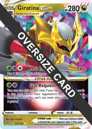 Jumbo Cards Giratina VSTAR - Holofoil - Ultra Rare