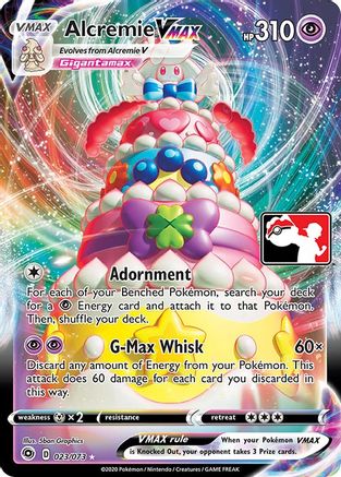 Prize Pack Series Cards Alcremie VMAX - Holofoil - Ultra Rare