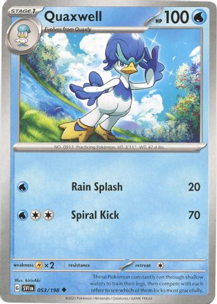 SV01 Scarlet & Violet Base Set 053/198 Quaxwell - Uncommon