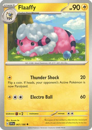 SV01 Scarlet & Violet Base Set 067/198 Flaaffy - Uncommon