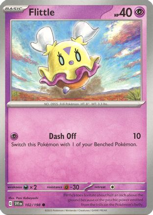 SV01 Scarlet & Violet Base Set 102/198 Flittle - Common