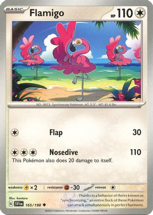 SV01 Scarlet & Violet Base Set 165/198 Flamigo - Uncommon