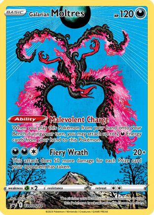 SWSH Sword & Shield Promo Cards SWSH284 Galarian Moltres - Holofoil - Promo