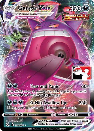 Prize Pack Series Cards Gengar VMAX - Holofoil - Ultra Rare