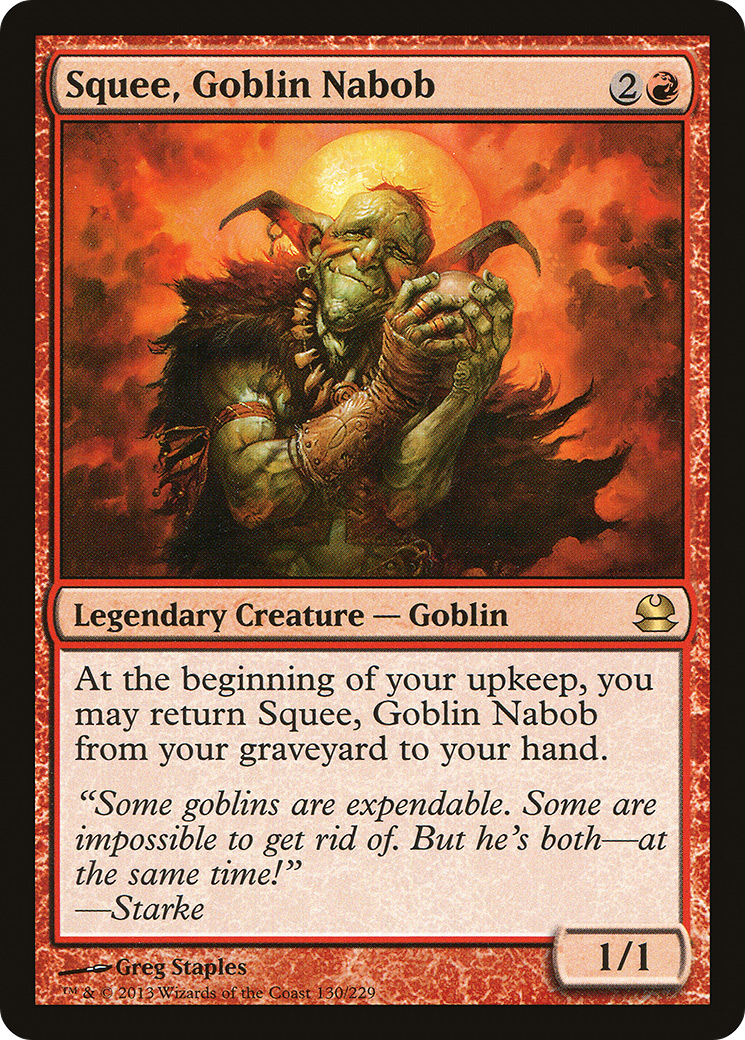 Modern Masters - (MMA-130) - Squee, Goblin Nabob