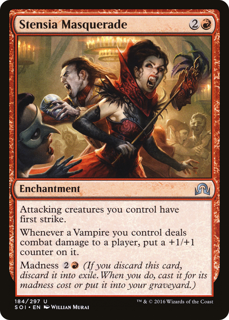 Shadows over Innistrad - (SOI-184) - Stensia Masquerade