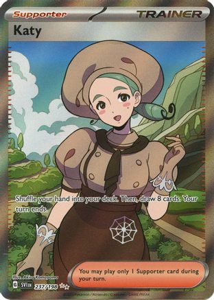 SV01 Scarlet & Violet Base Set 237/198 Katy - Holofoil - Ultra Rare