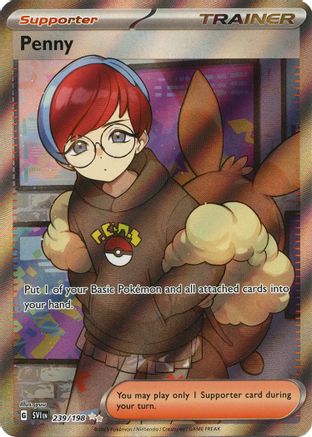 SV01 Scarlet & Violet Base Set 239/198 Penny - Holofoil - Ultra Rare