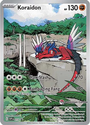SV Scarlet & Violet Promo Cards 014 Koraidon - Holofoil - Promo SEALED