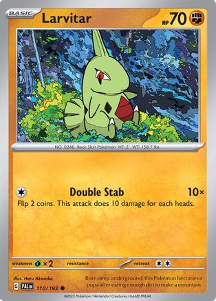 SV02 Paldea Evolved 110/193 Larvitar - Common
