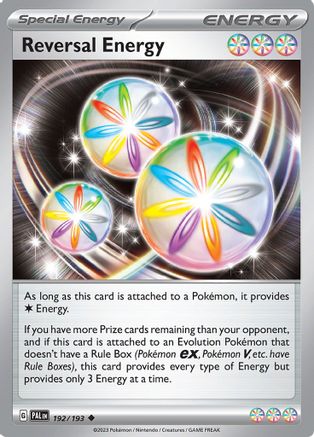 SV02 Paldea Evolved 192/193 Reversal Energy - Uncommon