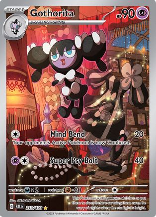 SV02 Paldea Evolved 213/193 Gothorita - Holofoil - Illustration Rare