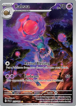 SV02 Paldea Evolved 215/193 Rabsca - Holofoil - Illustration Rare