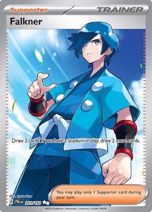 SV02 Paldea Evolved 251/193 Falkner - Holofoil - Ultra Rare