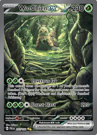 SV02 Paldea Evolved 257/193 Wo - Holofoil - Special Illustration Rare