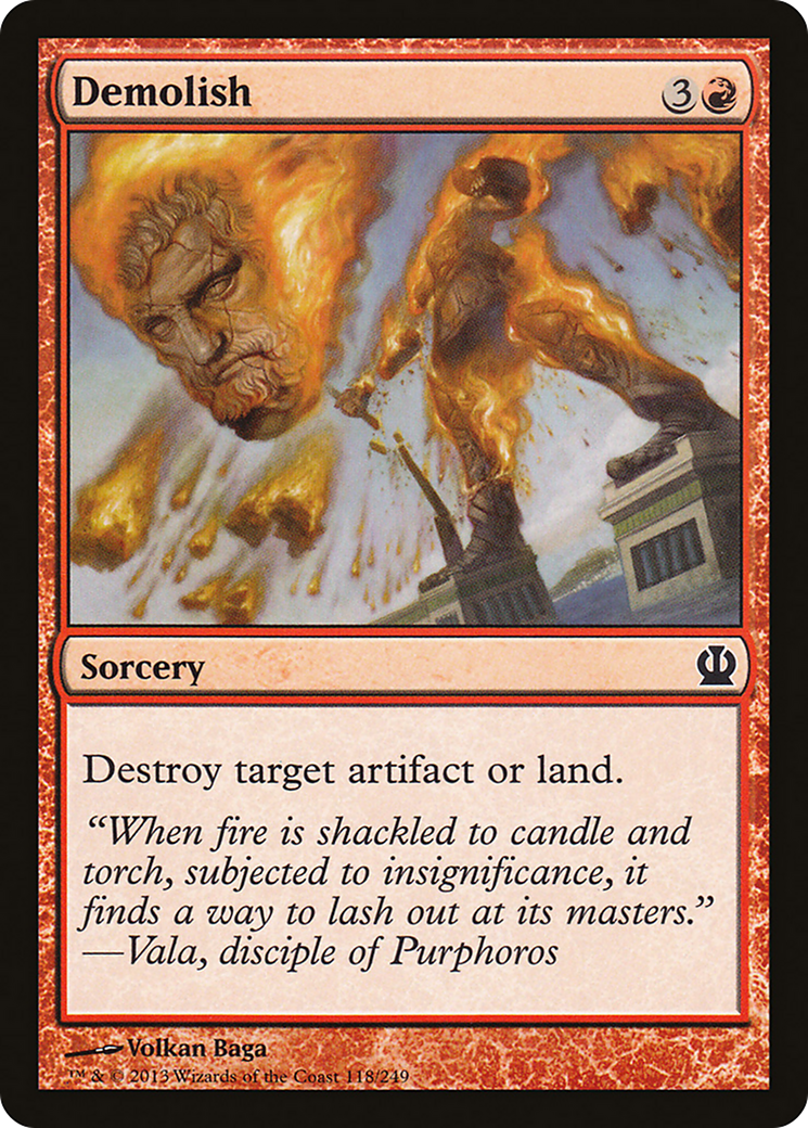 Theros - (THS-118) - Demolish Foil