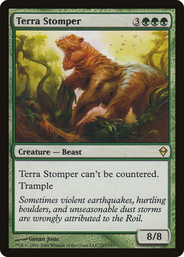 Zendikar - (ZEN-187) - Terra Stomper Foil