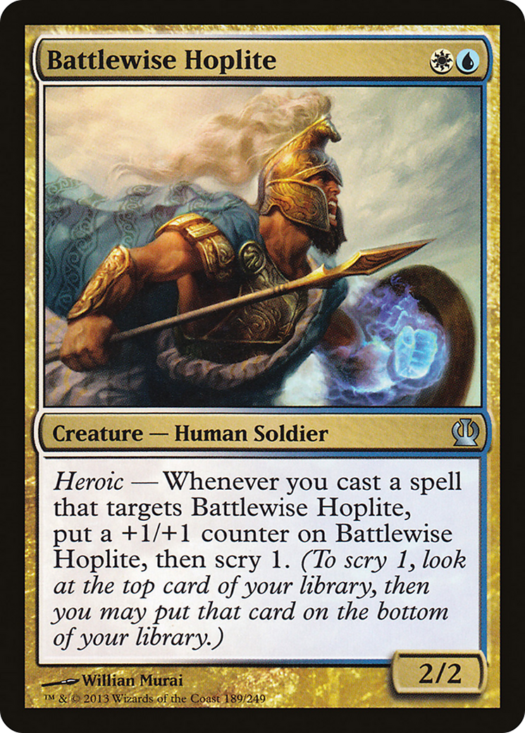 Theros - (THS-189) - Battlewise Hoplite
