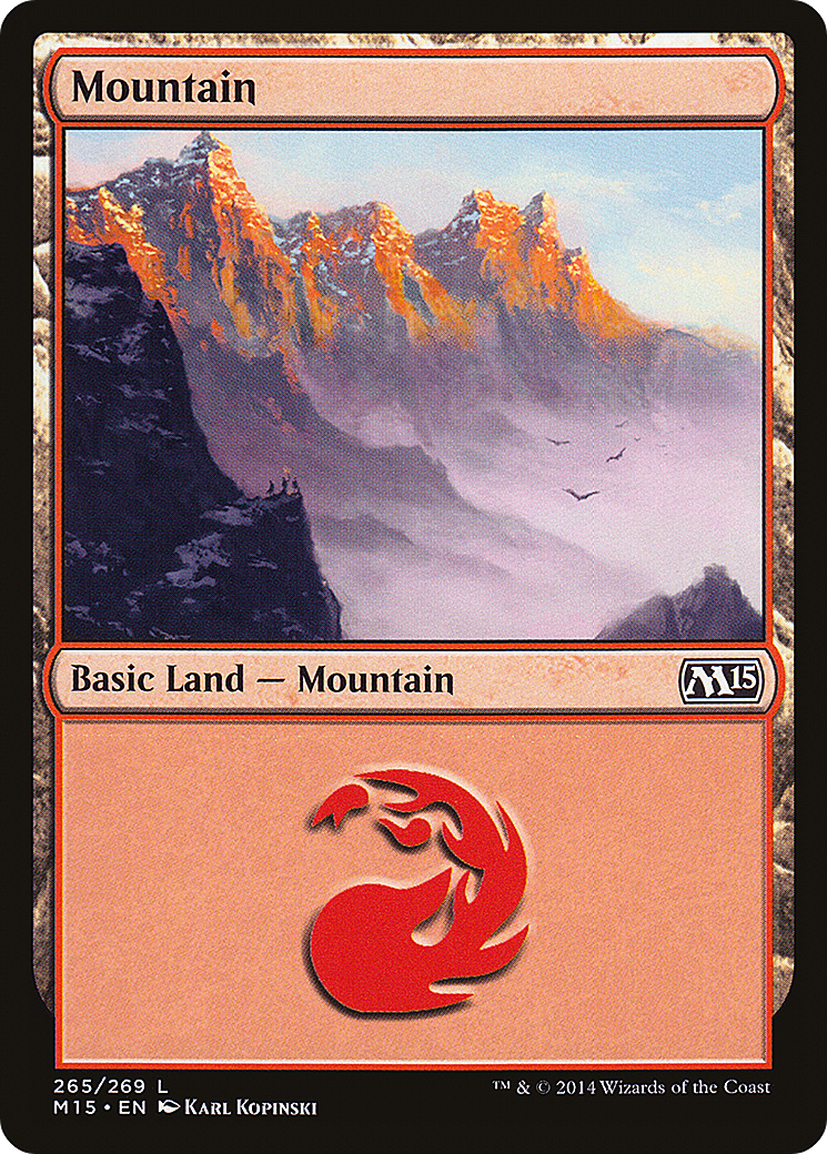 Magic 2015 - (M15-265) - Mountain (265)