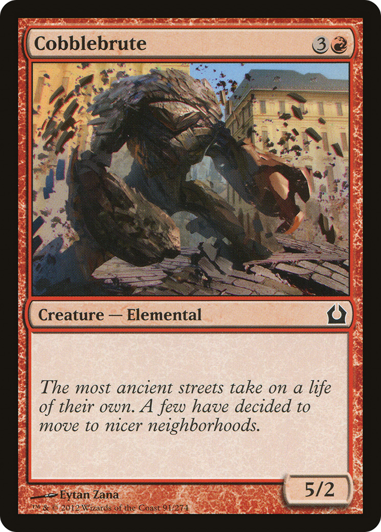 Return to Ravnica - (RTR-091) - Cobblebrute Foil