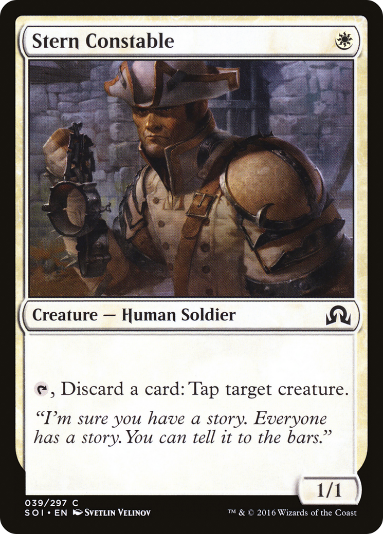 Shadows over Innistrad - (SOI-039) - Stern Constable
