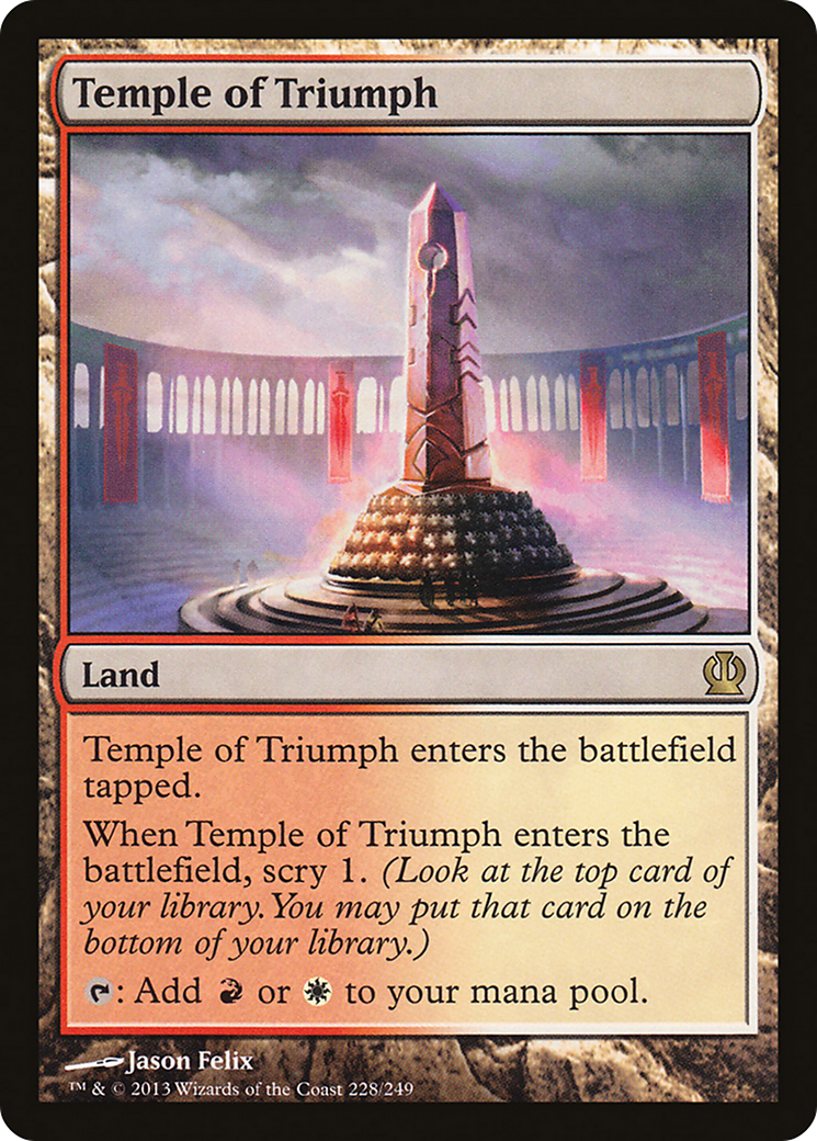 Theros - (THS-228) - Temple of Triumph