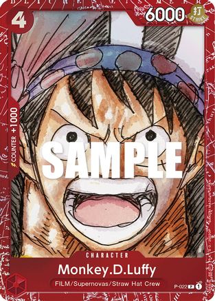 One Piece Promotion Cards P-022 Monkey.D.Luffy (Premium Card Collection -ONE PIECE FILM RED Edition-) (P-022) - Foil - Promo