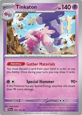 Deck Exclusives 105/193 Tinkaton - Promo